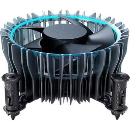 PreSolve Laminar RM1 CPU LGA 1700 Motherboard Fan with Heat Sinks Processor Cooler  (Black, Blue)