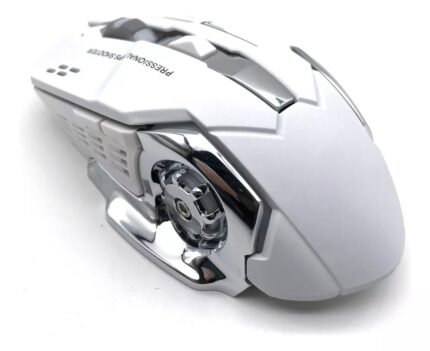 Adnet Dual-Mode RGB Wireless Gaming Mouse – Rechargeable Bluetooth & 2.4GHz Optical Mouse with Adjustable DPI, Silent Click, LED Backlit, Compatible with Windows & MacOS.