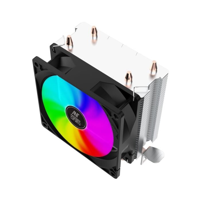 Ant Esports ICE-C200 CPU Cooler/CPU Fan with Rainbow LED Fan | Support - Intel LGA1150, LGA1151, LGA1155, LGA1156, LGA1200, LGA1700 & AMD FM1, FM2, AM2, AM3, AM4 - Image 10