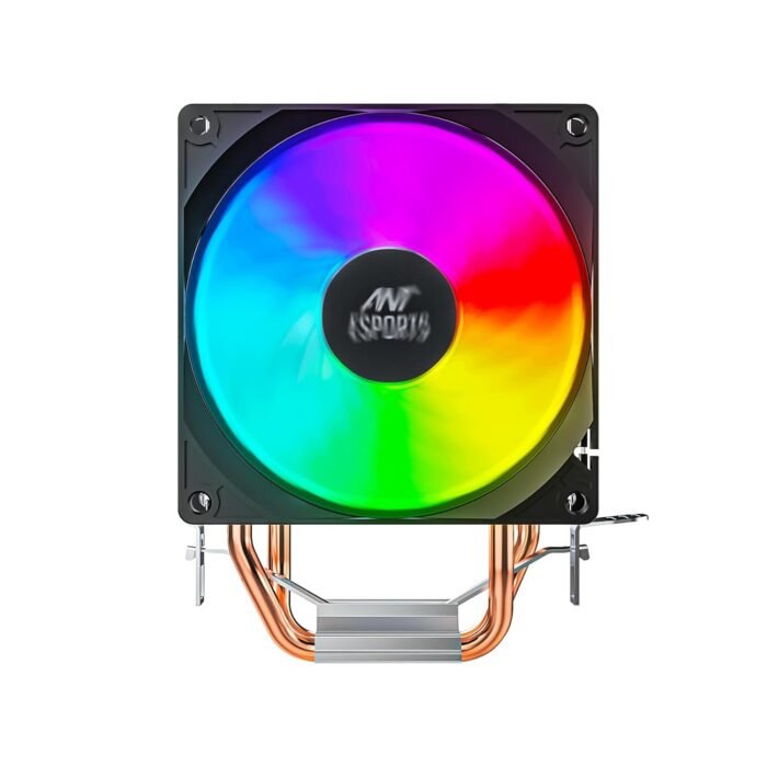 Ant Esports ICE-C200 CPU Cooler/CPU Fan with Rainbow LED Fan | Support - Intel LGA1150, LGA1151, LGA1155, LGA1156, LGA1200, LGA1700 & AMD FM1, FM2, AM2, AM3, AM4 - Image 3