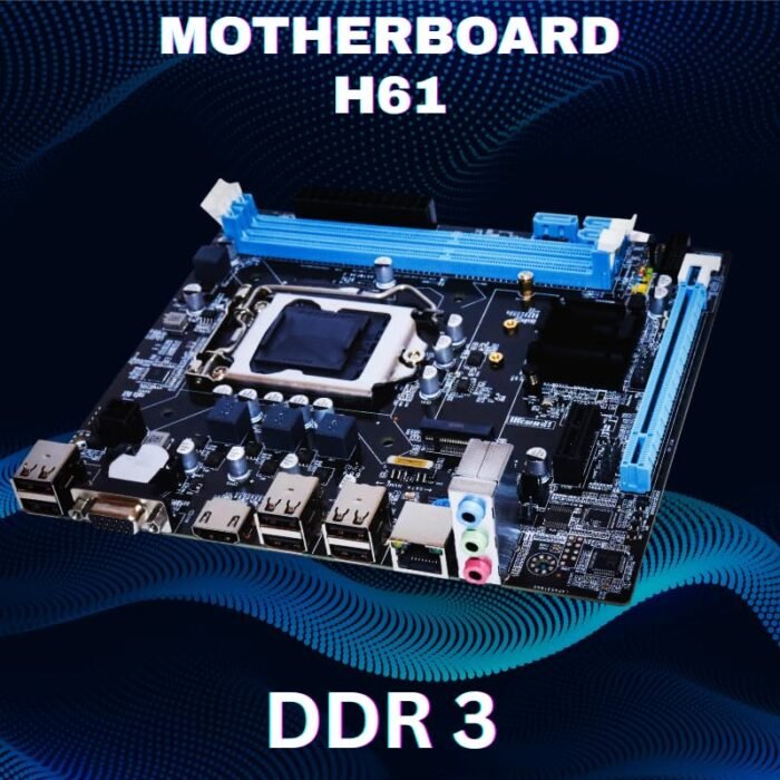 Consistent DDR3 Motherboard CMB H61 with NVME Slot - Image 4