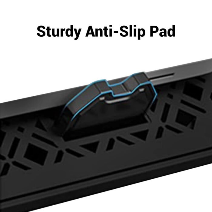 Ant Esports NC210 Gaming Notebook Cooler with 6 Cooling Fans for 10" - 15.6" Laptops, RGB Lights, 2 USB Ports - Image 2