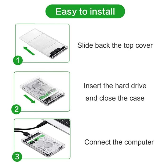 PreSolve | 1TB HDD USB 3.0 SATA 6Gb/s 64MB Cache 2.5-Inch External Hard Drive. - Image 4