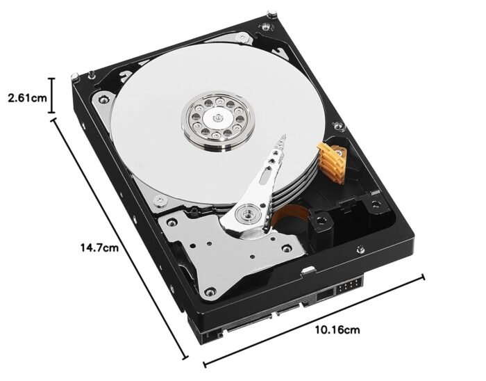 PreSolve | 1TB Red HDD SATA 6Gb/s 64MB Cache 3.5-Inch Internal Hard Drive. - Image 2