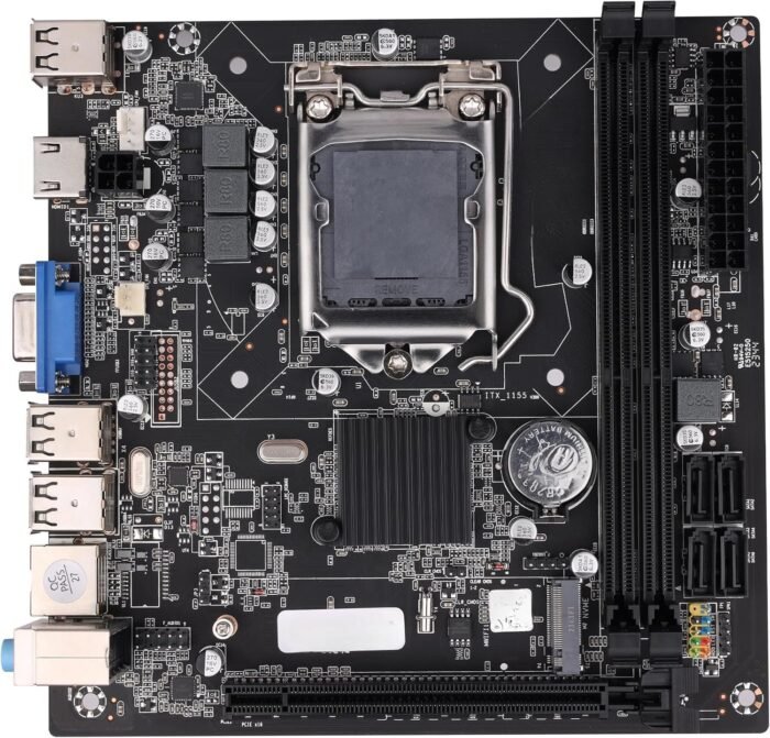 PreSolve| H61 Motherboard Combo/Kit with i5-3470 Processor, 128GB SSD, 500GB HDD, 8+8GB DDR3 RAM, Mystery Gift, and Free CPU Fan at (Window 10 Pro/MS Office). - Image 7