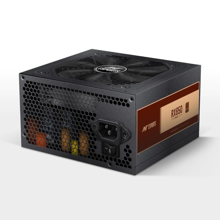 Ant Esports RX650 650 Watt 80 Plus Bronze Certified Power Supply/PSU for PC with Smooth & Silent 120mm Fan - Image 5
