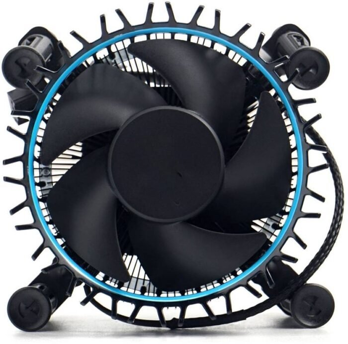 PreSolve Laminar RM1 CPU LGA 1700 Motherboard Fan with Heat Sinks Processor Cooler  (Black, Blue) - Image 5