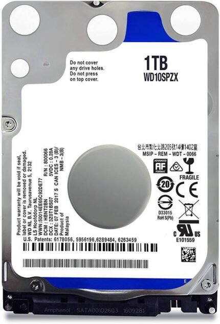 PreSolve | 1TB HDD SATA 6Gb/s 64MB Cache 2.5-Inch Internal Hard Drive.