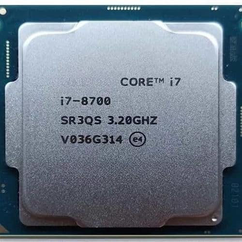 PreSolve| Core i7 8th Generation 8700 3.2 GHz Upto 4.6 GHz LGA 1151 Socket 6 Cores 12 Threads 12 MB Smart Cache Desktop Processor (Comes with Thermal Paste). - Image 2