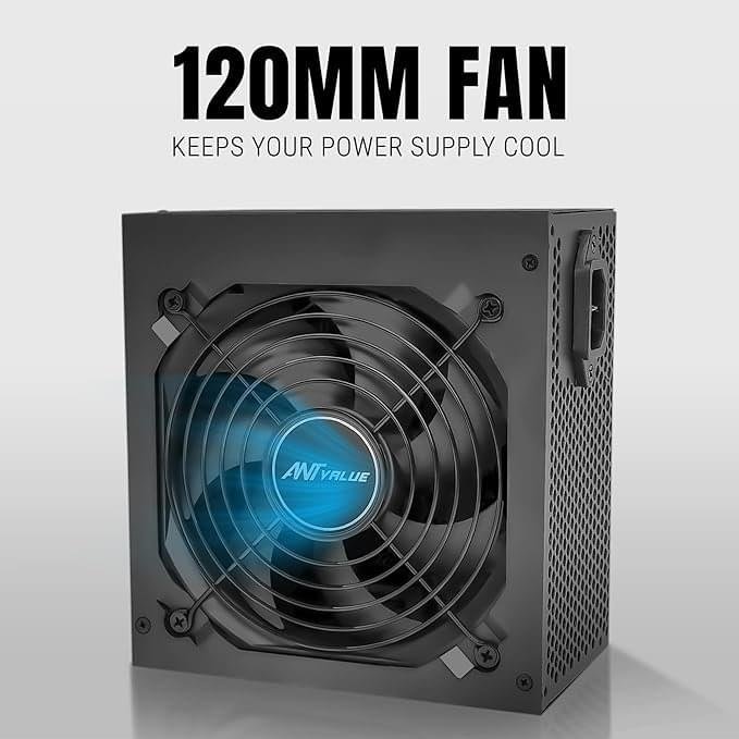 Ant Value ECO500 Non Modular Gaming Power Supply/PSU for PC - Image 2